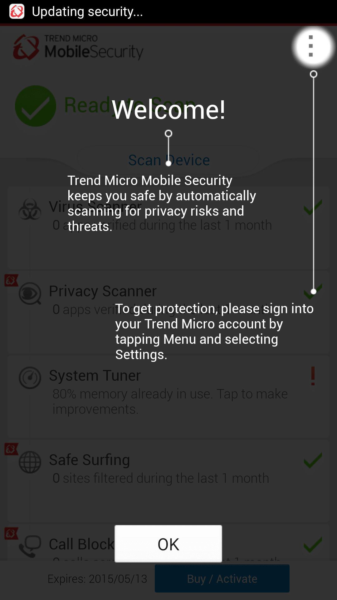 Trend Mobile Security Startpng