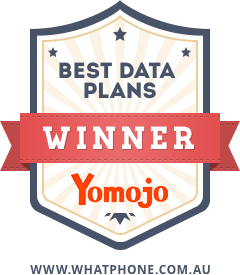 The 2017 WhatPhone Best Data Plans Award winner was Yomojo.