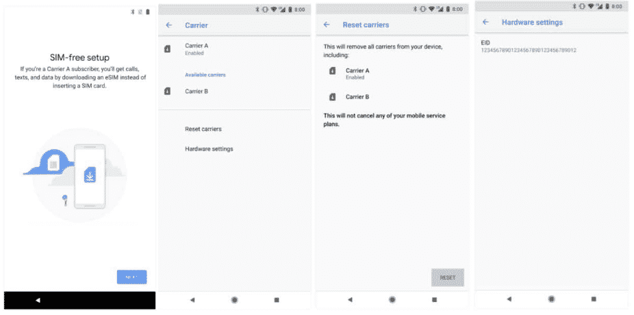 Google’s eSIM manager app and how it works for Australia
