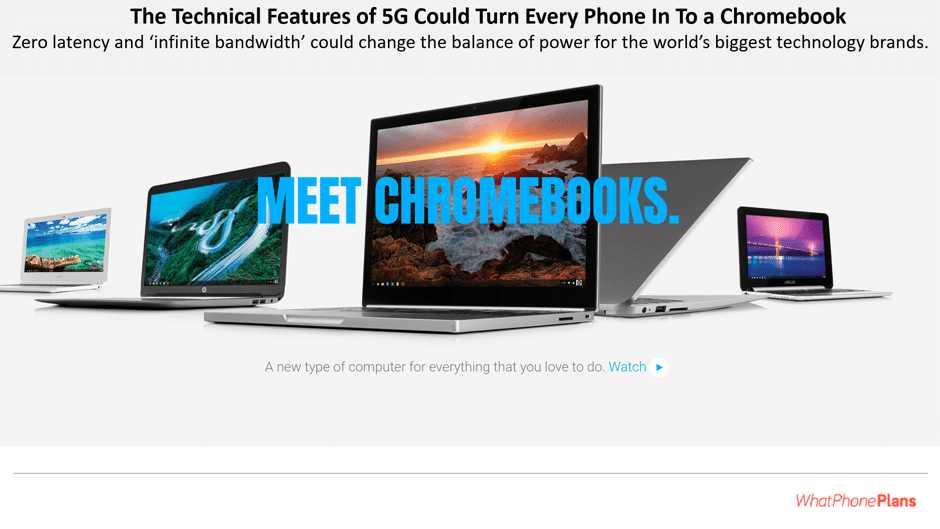 Chromebooks are inexpensive when compared to their full laptop operating system cousins. The same could be coming for phones.